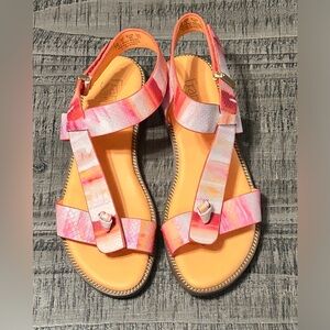 Franco Sarto Colorful Glenni Women's Sandals Size 6